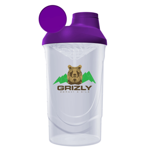 Grizly Shaker s medveďom 600 ml